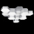 Светодиодная потолочная люстра Lightstar Favo 750122 купить по низкой цене
