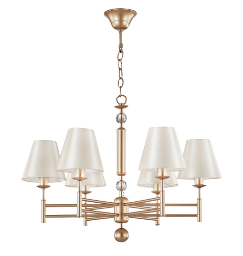 Подвесная люстра Crystal Lux Flavio FLAVIO SP6 GOLD купить по низкой цене