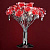 Настольная лампа ELETTO Rosa Rosso EL325T04.2