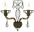 Бра Arte Lamp ARTEFACT A3225AP-2BK