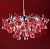 Подвесная люстра ELETTO Rosa Rosso EL325P15.2