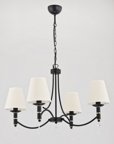 Подвесная люстра Alfa ABIL BLACK GOLD 23004 купить по низкой цене