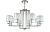 Люстра подвесная Crystal Lux NICOLAS SP-PL8 NICKEL/WHITE