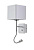 Бра Crystal Lux PACO AP2 CHROME/WHITE