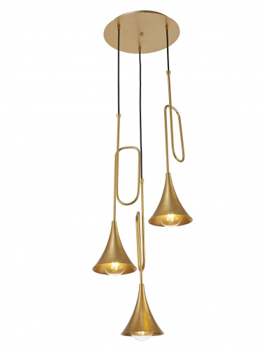 Подвесная люстра MANTRA JAZZ PINTURA ORO 6351 купить по низкой цене