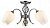 Потолочная люстра Arte Lamp DINA A1608PL-3CC