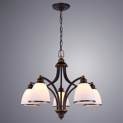 Подвесная люстра Arte Lamp BONITO A9518LM-5BA купить по низкой цене