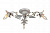 Потолочная люстра Arte Lamp LIBELLULA A8626PL-3WG