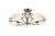 Потолочная люстра Arte Lamp ZETTA A6200PL-5AB