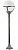 Уличный столб Arte Lamp MONACO A1496PA-1BK