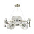 Подвесная светодиодная люстра Odeon Light Fluent 4858/48L