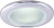 Встраиваемый светильник Arte Lamp AQUA A2024PL-1CC