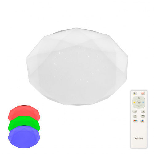 Потолочная люстра CITILUX Астрон CL733330G купить по низкой цене