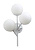 Бра Crystal Lux Medea MEDEA AP3 WHITE