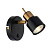 Спот Arte Lamp Almach A1906AP-1BK